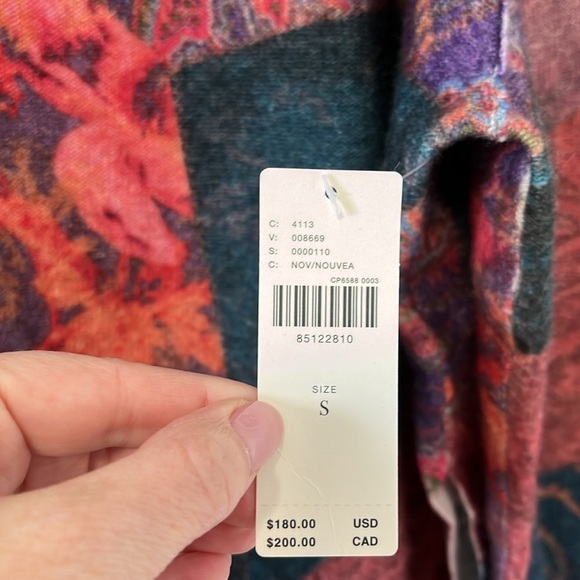 NWT Pilcro Anthropologie cashmere sweater - Picture 7 of 8